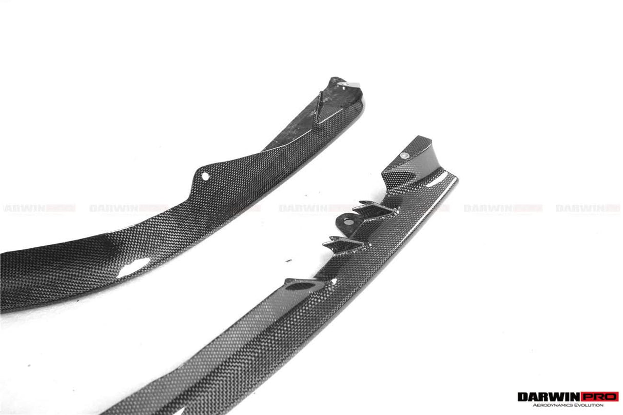 2020-UP Ferrari SF90 Stradale and Spider Autoclave Carbon Fiber Front Bumper Side Splitter DarwinPRO (OE)