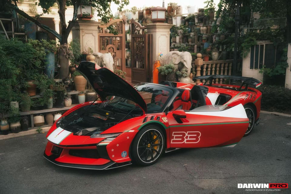 2021-UP Ferrari SF90XX-Style Autoclave Carbon Fiber Body Kit | Fits SF90 Spider
