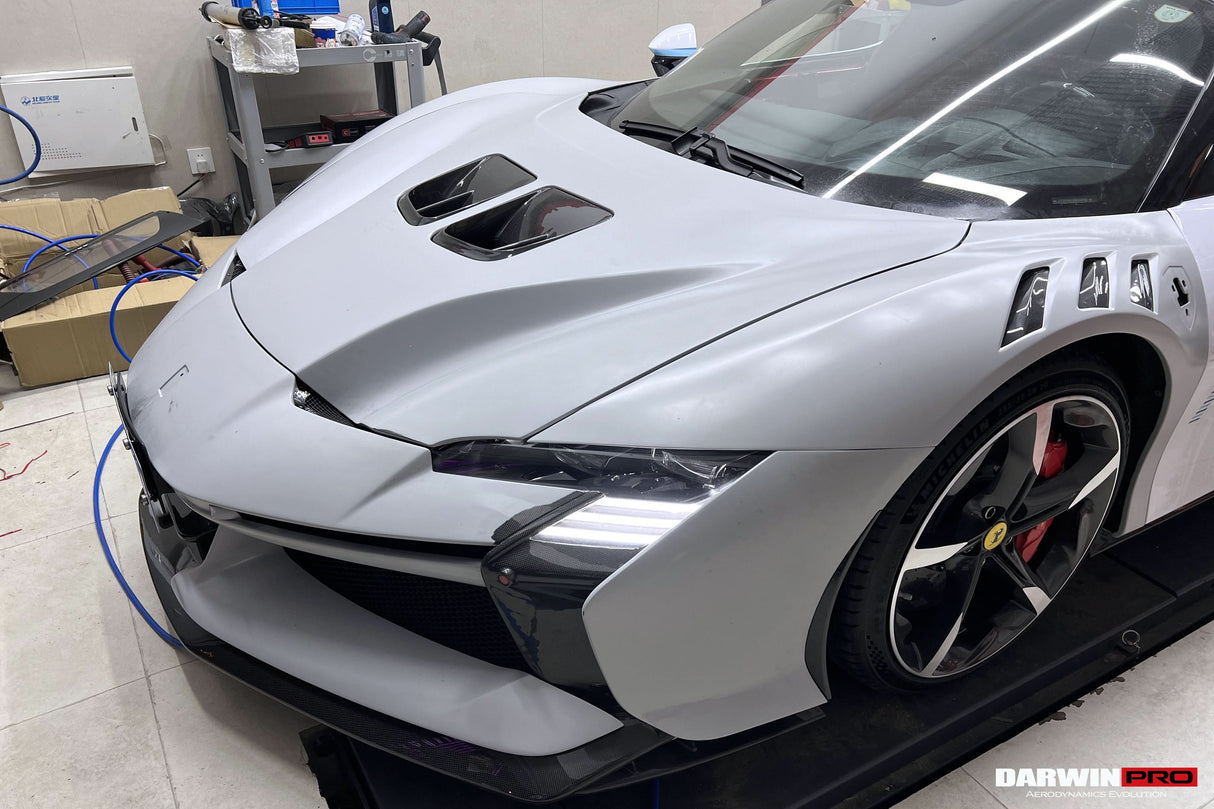 2020-UP Ferrari SF90XX Style Autoclave Carbon Fiber Body Kit | Fits SF90 Stradale