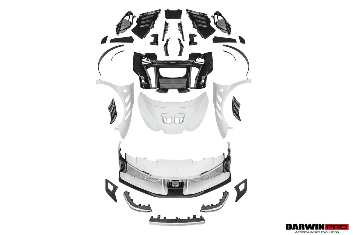 2021-UP Ferrari SF90XX-Style Autoclave Carbon Fiber Body Kit | Fits SF90 Spider