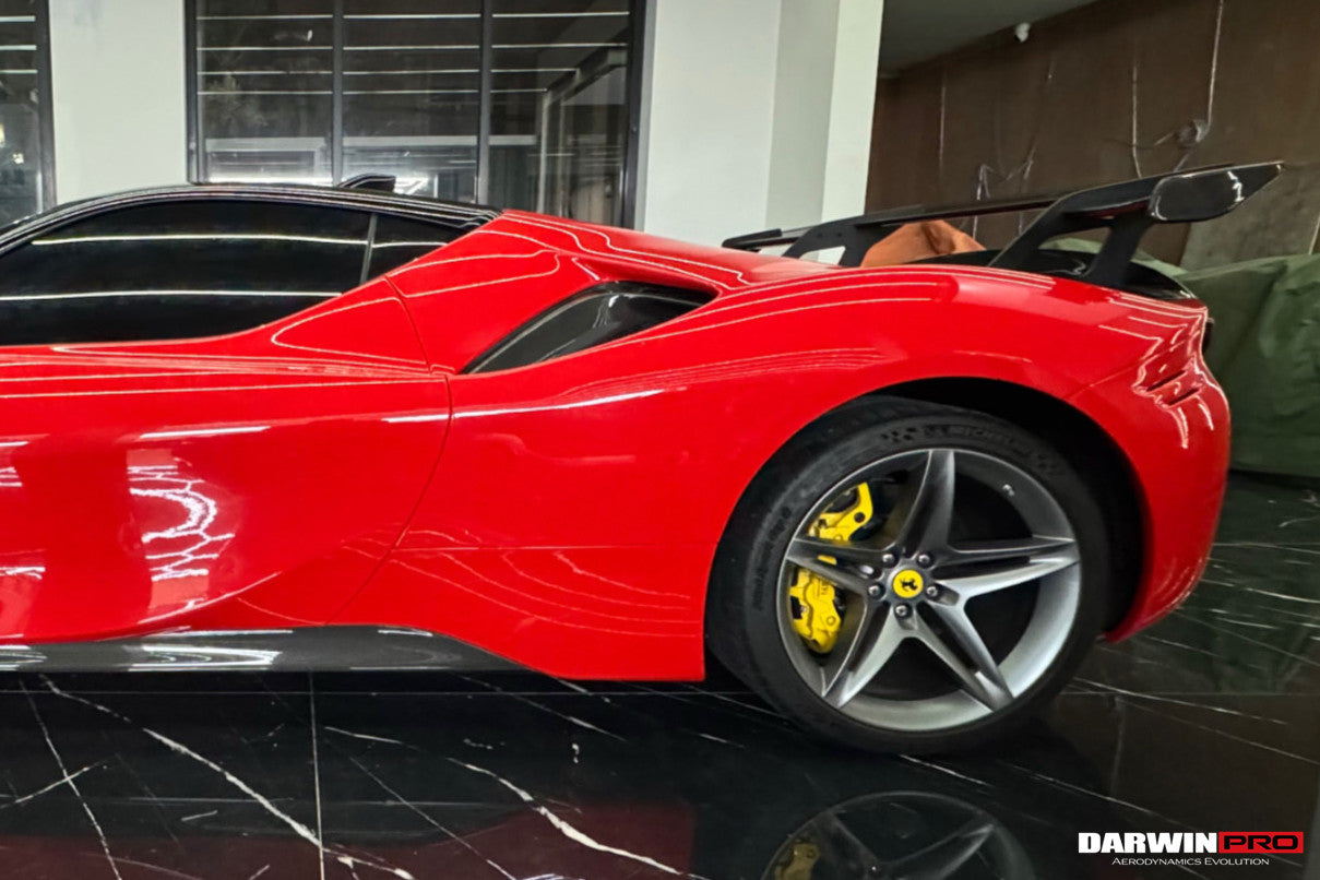 2020-UP Ferrari SF90XX-Style Autoclave Carbon Fiber Wing (Fits SF90 Stradale with Assetto Fiorano Trunk Spoiler Only)