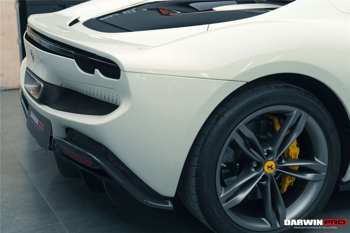 2022-2026 Ferrari 296 GTB & GTS (Type F171) OE Style Carbon Fiber Rear Bumper w/ Diffuser