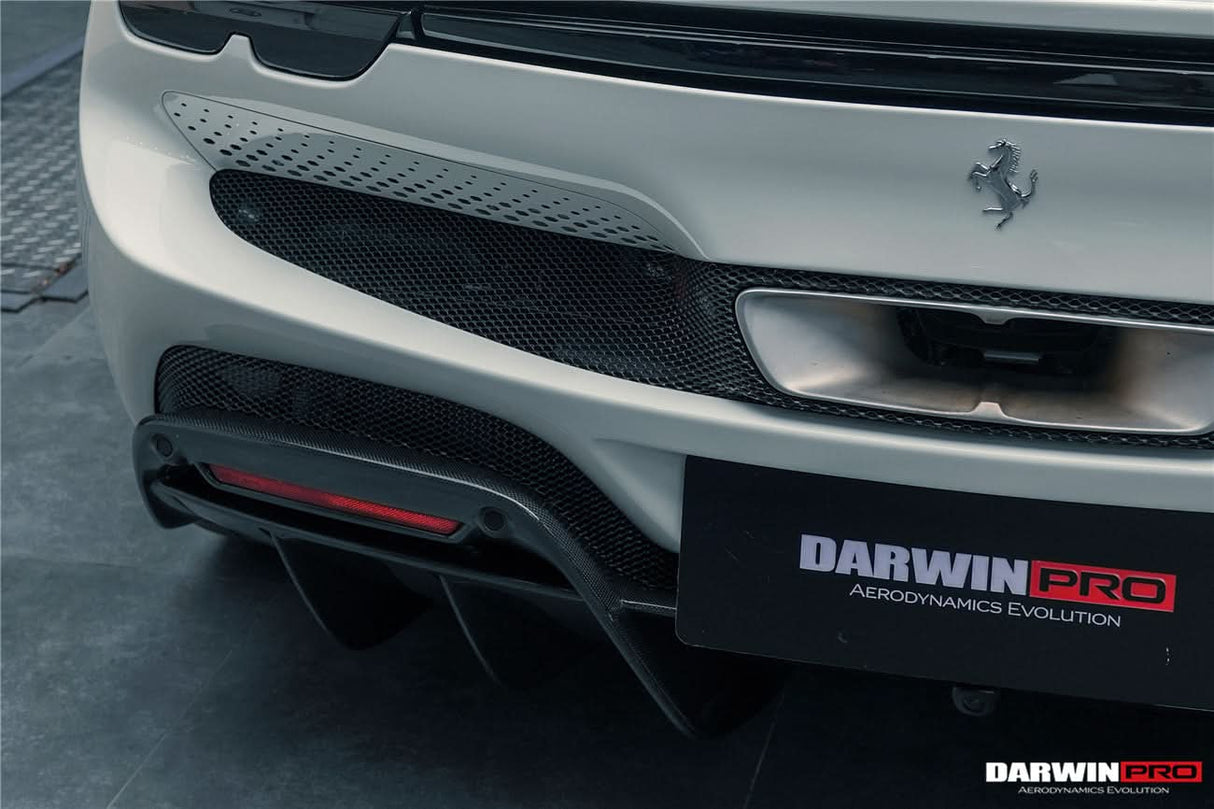 2022-2026 Ferrari 296 GTB & GTS (Type F171) OE Style Carbon Fiber Rear Diffuser