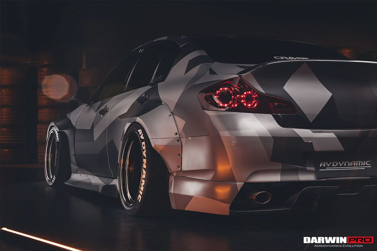 2010-2013 Infiniti G25 G37 Sedan BKSS Style Wide Body Kit
