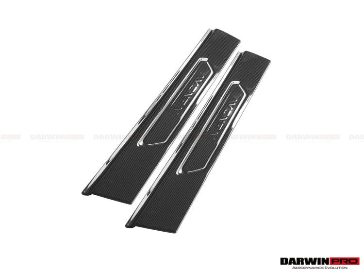 2011-2016 Lamborghini Aventador LP700 Coupe Carbon Fiber Door Still Plate Caps