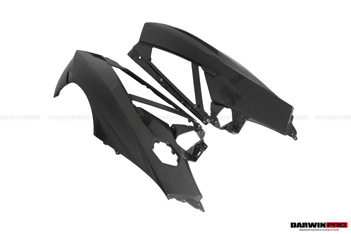 2011-2016 Lamborghini Aventador LP700 Coupe Carbon Fiber Rear Quarter Panels