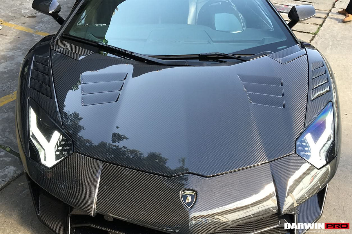2011-2021 Lamborghini Aventador LP700 LP740 Coupe Roadster Hood Vents