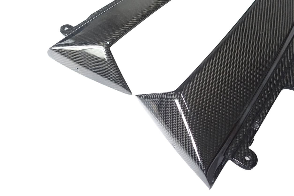 2011-2016 Lamborghini Aventador LP700 Coupe OEM Carbon Fiber Quarter Panel Fender Air Intake Side Vent Cover Trim Outside Replacement
