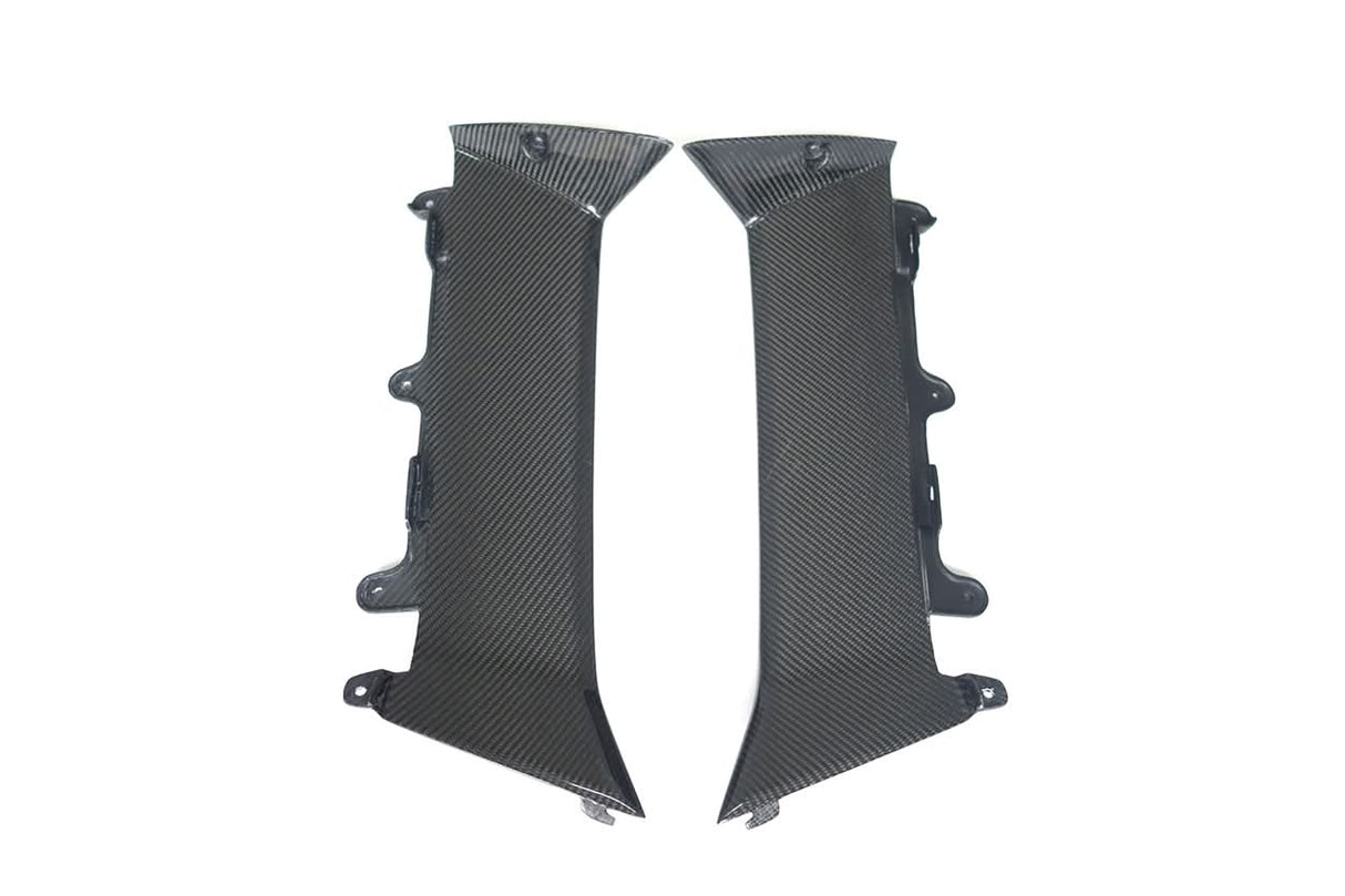 2011-2016 Lamborghini Aventador LP700 Coupe OEM Carbon Fiber Quarter Panel Fender Air Intake Side Vent Cover Trim Outside Replacement