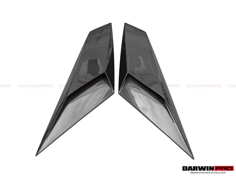 2011-2016 Lamborghini Aventador LP700 Coupe & Roadster BKSS Style Carbon Fiber Rear Side Scoops