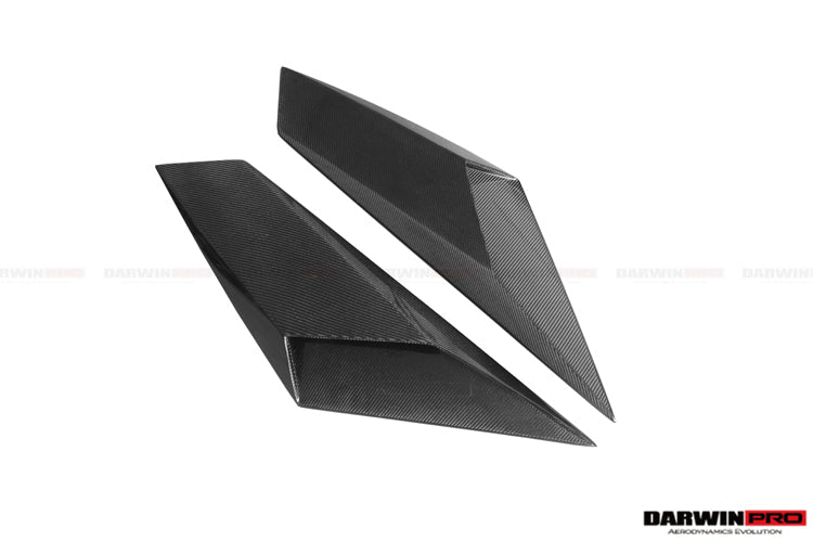 2011-2016 Lamborghini Aventador LP700 Coupe & Roadster BKSS Style Carbon Fiber Rear Side Scoops