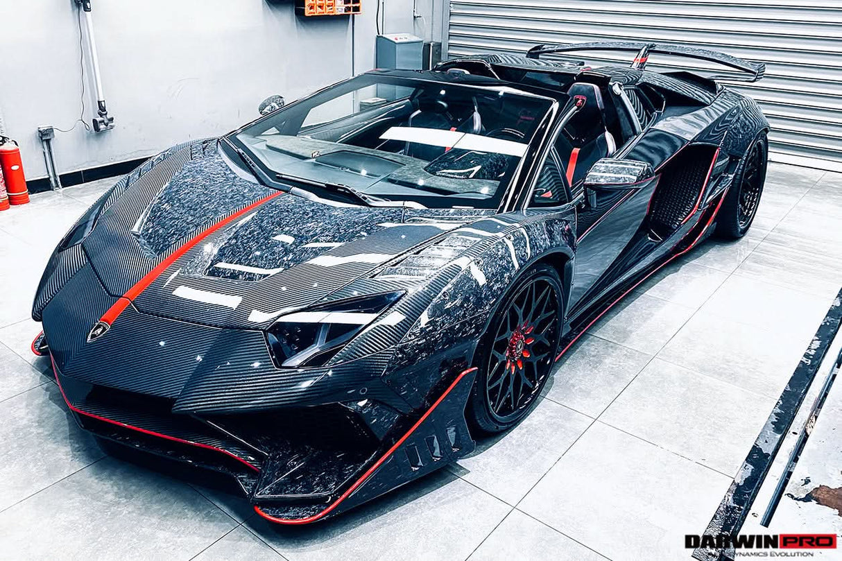 2011-2022 Lamborghini Aventador Dry Carbon Fiber Mirror Housing Replacement DarwinPRO (OE) Fits LP700, LP740(S), LP750(SV), Coupe and Roadster