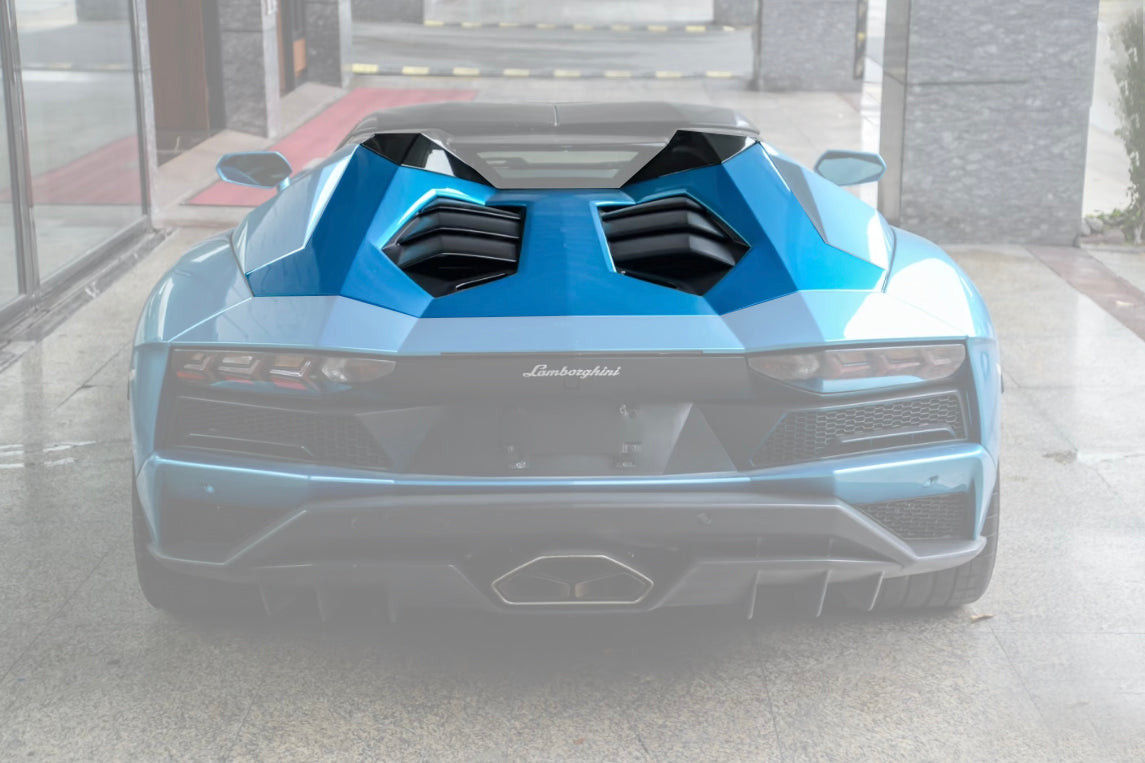 2013-2016 Lamborghini Aventador LP740 Roadster Carbon Fiber Engine Hood