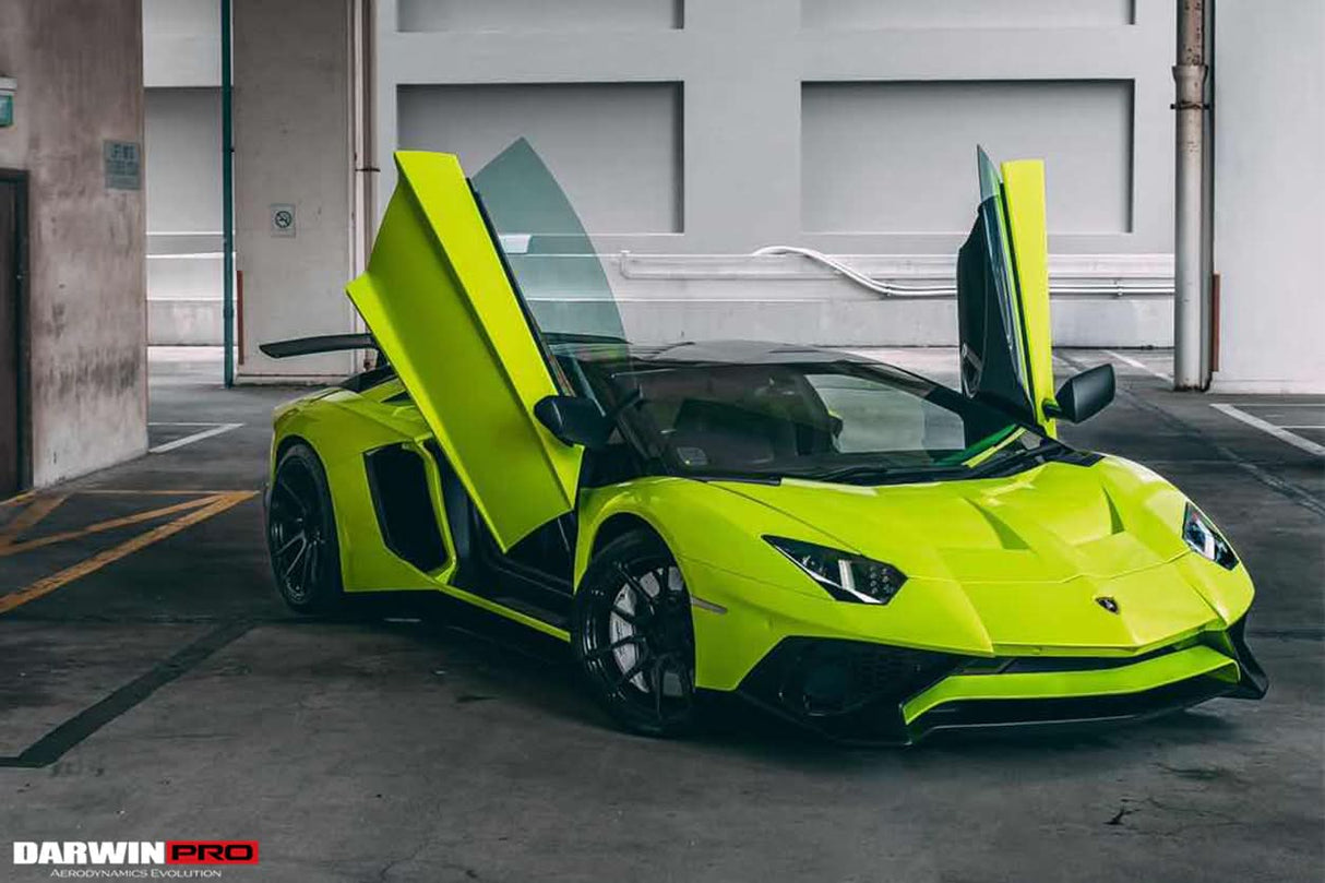 DarwinPRO 2011-2021 Lamborghini Aventador LP700 LP740 Coupe & Roadster SV Style Front Bumper