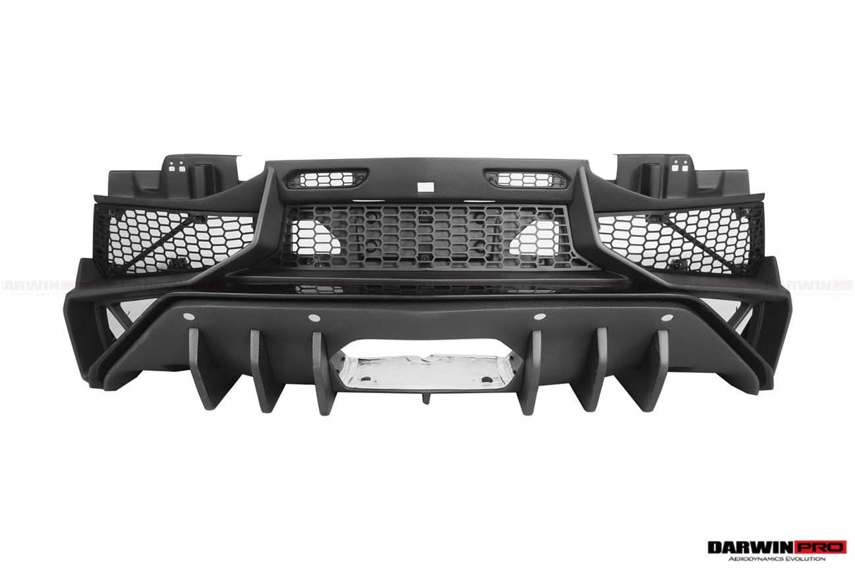 DarwinPRO 2011-2016 Lamborghini Aventador LP700 LP740 Coupe & Roadster SV Style Rear Bumper