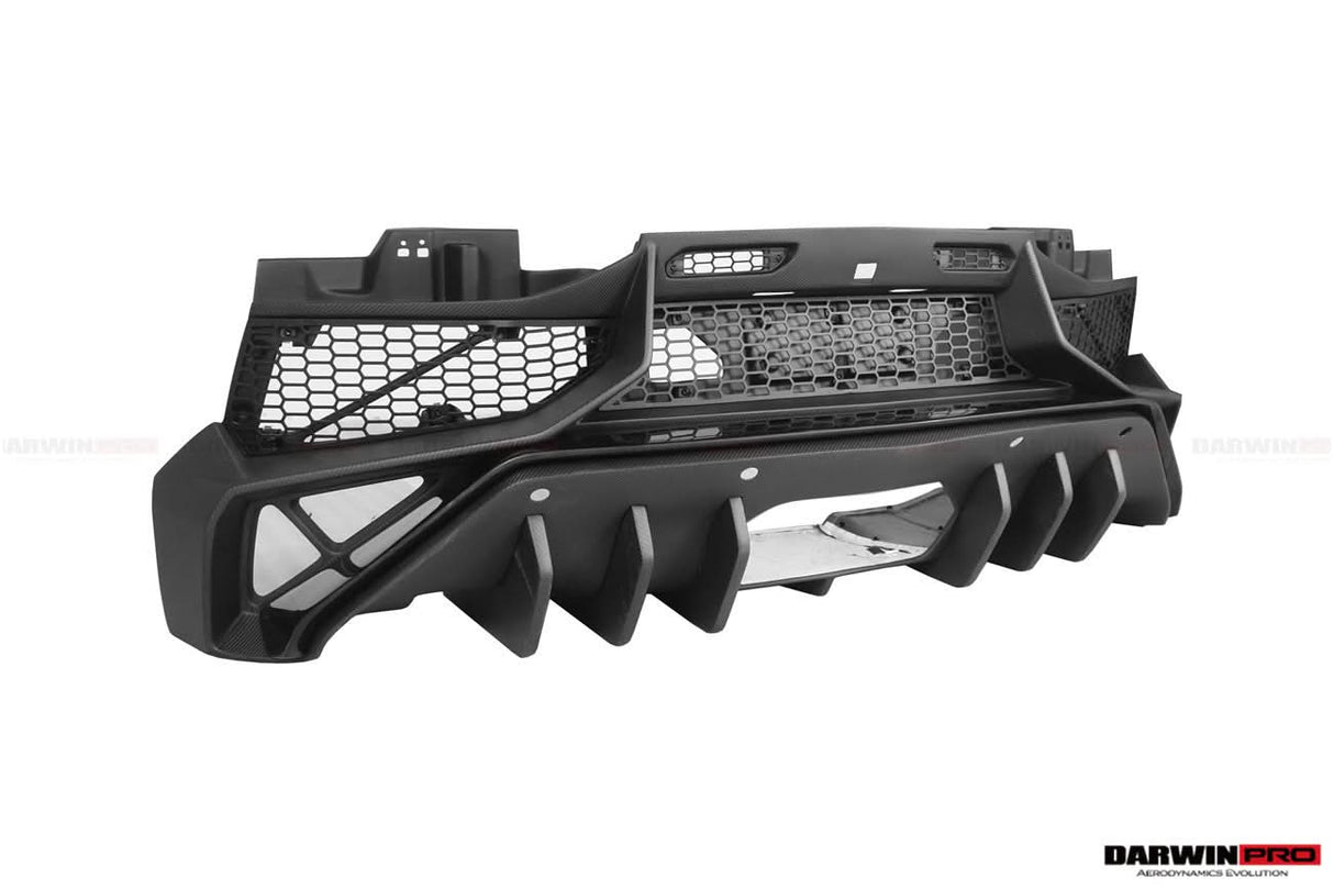 DarwinPRO 2011-2016 Lamborghini Aventador LP700 LP740 Coupe & Roadster SV Style Rear Bumper