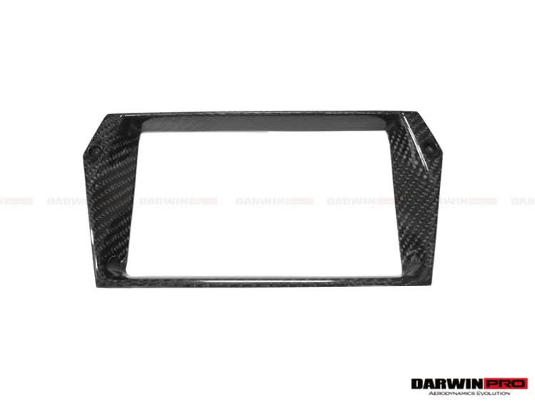 2011-2016 Lamborghini Aventador LP700 LP720 LP750 SV OE Style Carbon Fiber Navigation Screen Trim Replacement (2PCS)