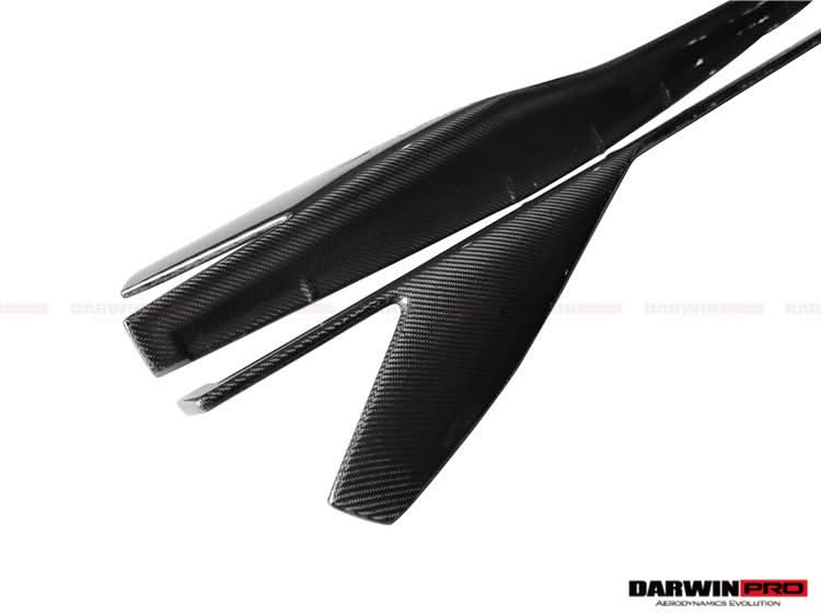 2011-2016 Lamborghini Aventador LP700 Coupe Roadster BKSS Style Carbon Fiber Side Skirts Under Board