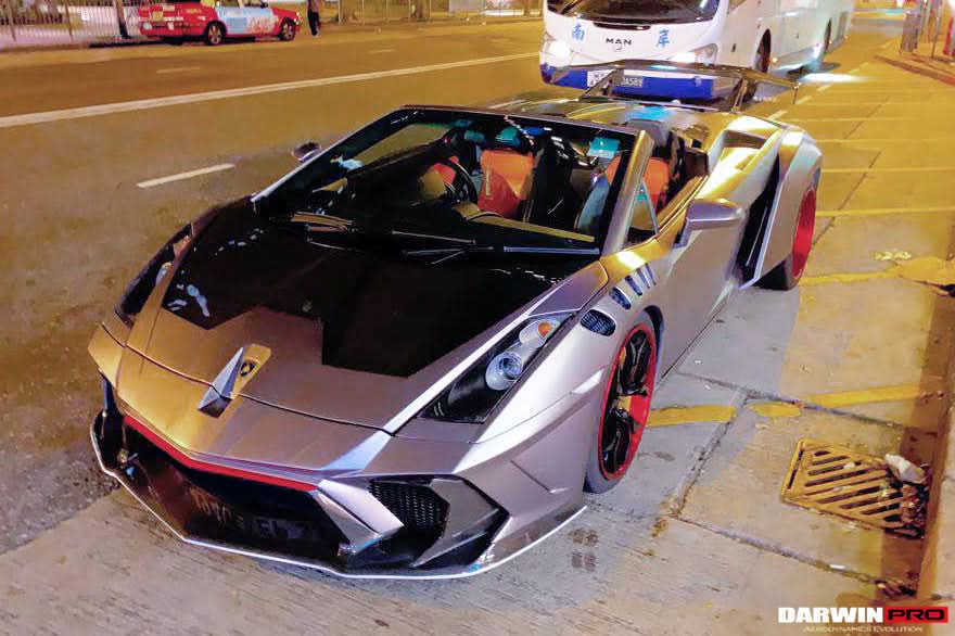 2004-2008 Lamborghini Gallardo Spyder IRON Style Wide Full Body kit