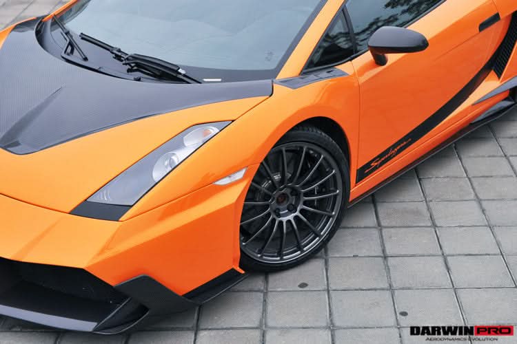 2004-2008 Lamborghini Gallardo Carbon Fiber Front Fender DarwinPRO (BKSS Design)