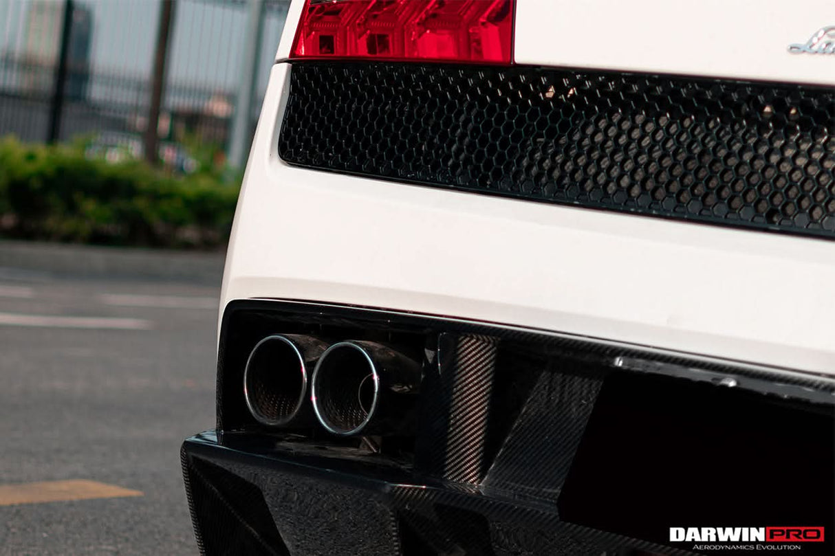 2009-2014 Lamborghini Gallardo SA Carbon Fiber Rear Diffuser Lip | Fits LP550, LP560, LP570