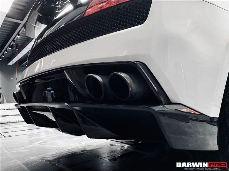 2009-2014 Lamborghini Gallardo SA Carbon Fiber Rear Diffuser Lip | Fits LP550, LP560, LP570