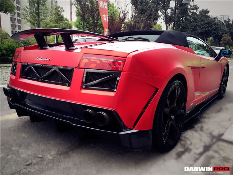 DarwinpPRO 2004-2014 Lamborghini Gallardo LP570 Style Trunk Spoiler Wing