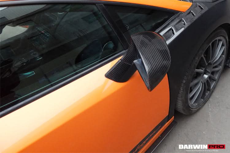 2004-2008 Lamborghini Gallardo OE Carbon Fiber Mirror Housing Replacement