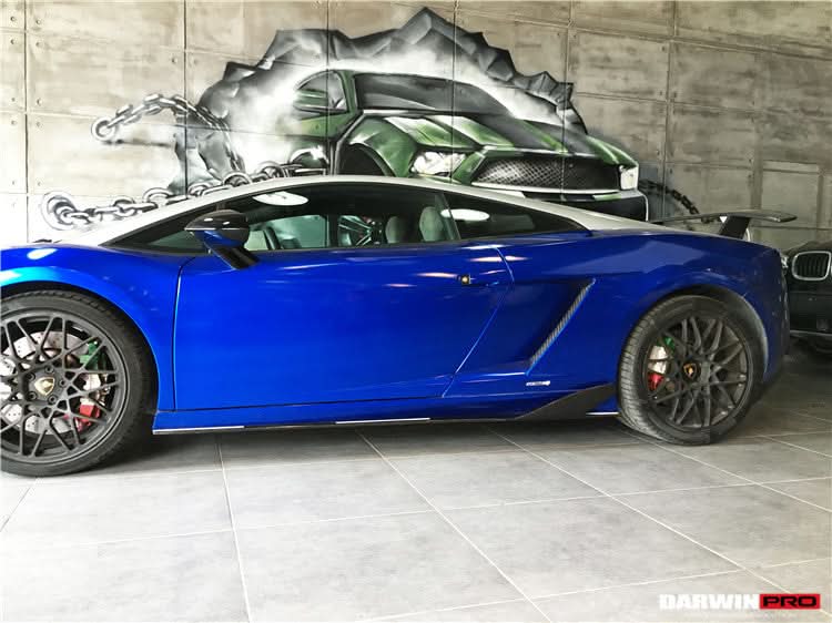 2004-2014 Lamborghini Gallardo BKSS Style Side Skirts