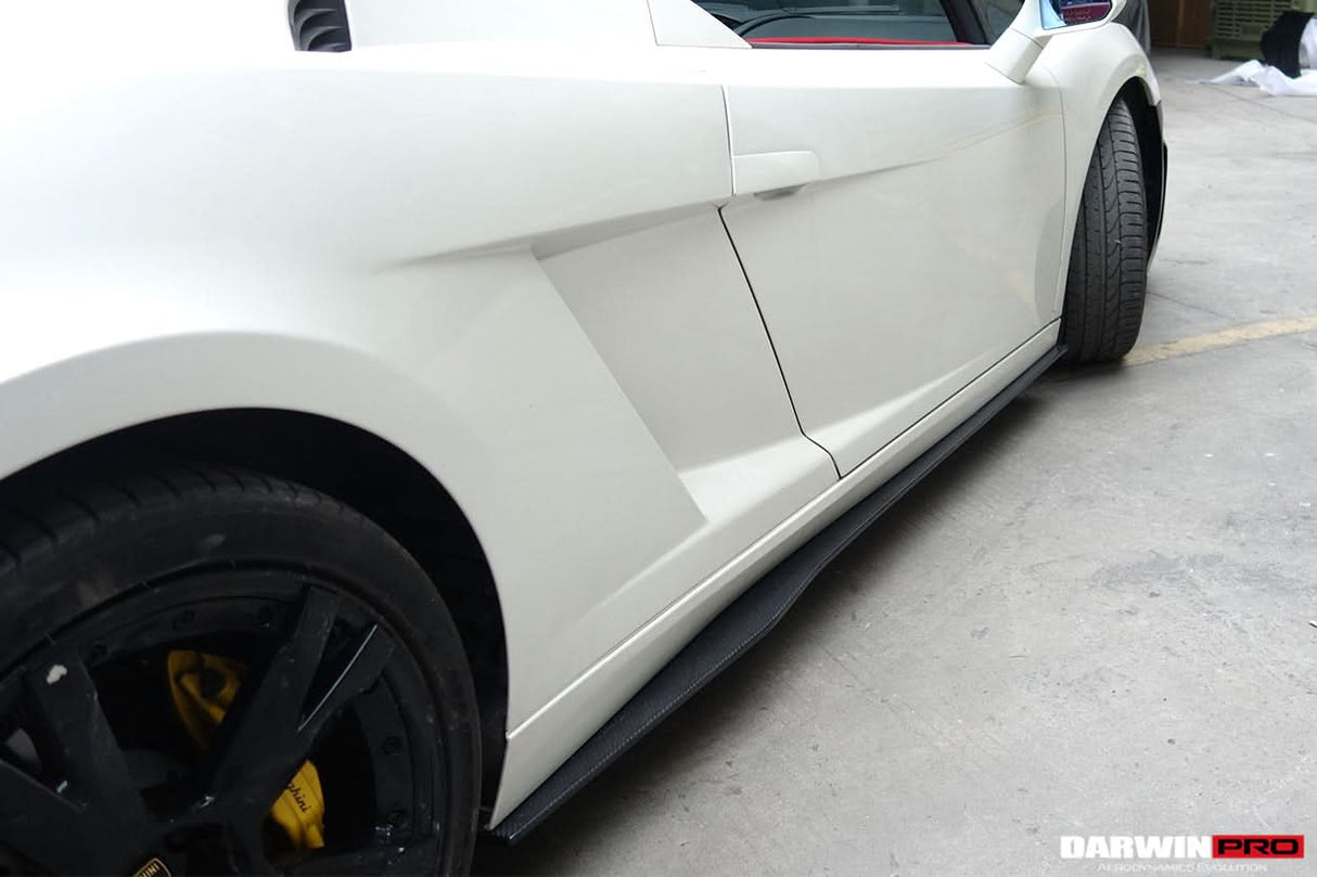 2004-2014 Lamborghini Gallardo LP570 Style Side Skirts