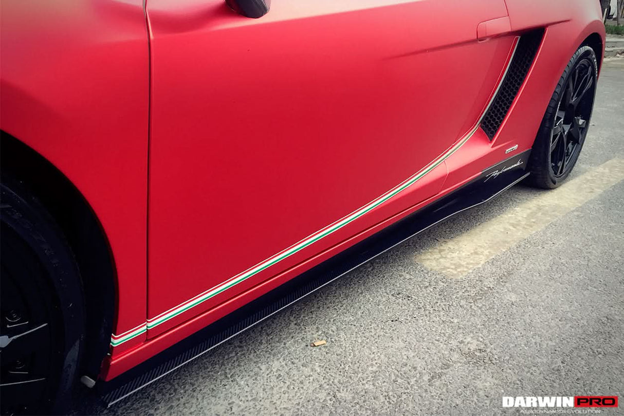 2004-2014 Lamborghini Gallardo LP570 Style Side Skirts