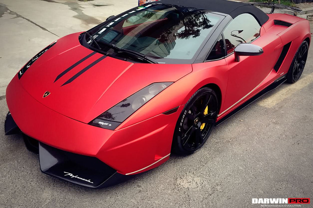 2004-2014 Lamborghini Gallardo LP570 Style Side Skirts