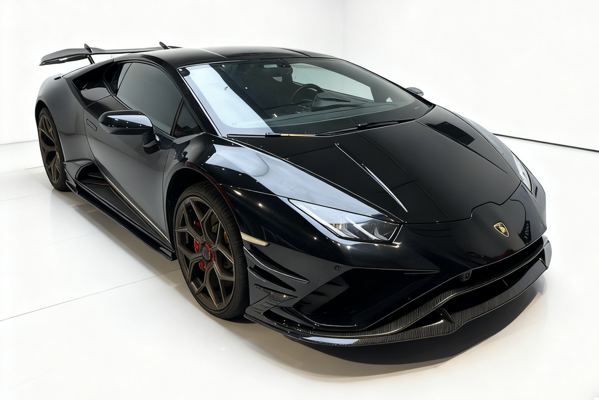 2019-2025 Lamborghini Huracan EVO RWD Dry Carbon Front Lip - DarwinPRO (ADV2)