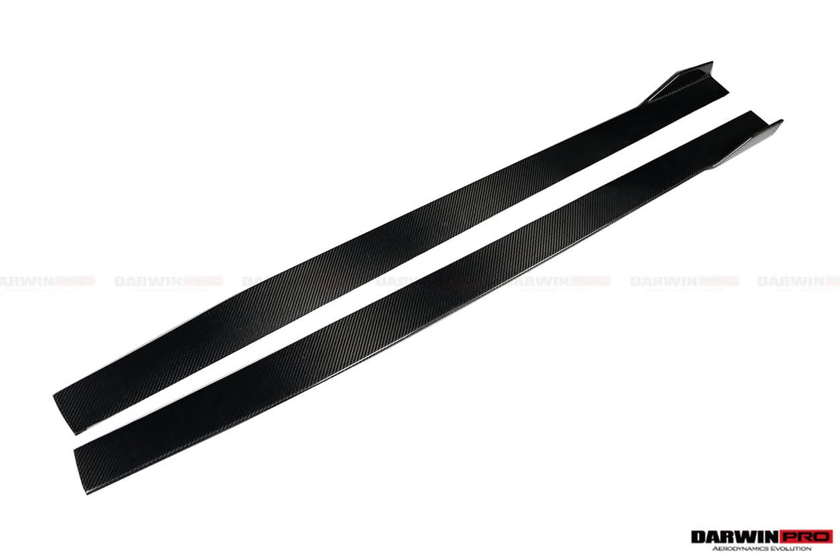 2019-2023 Lamborghini Huracan EVO OD Style Dry Carbon Side Skirts Under Board