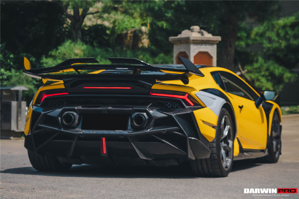 DarwinPRO 2019-2025 Lamborghini Huracan EVO & Tecnica BKSSII Style Rear Bumper