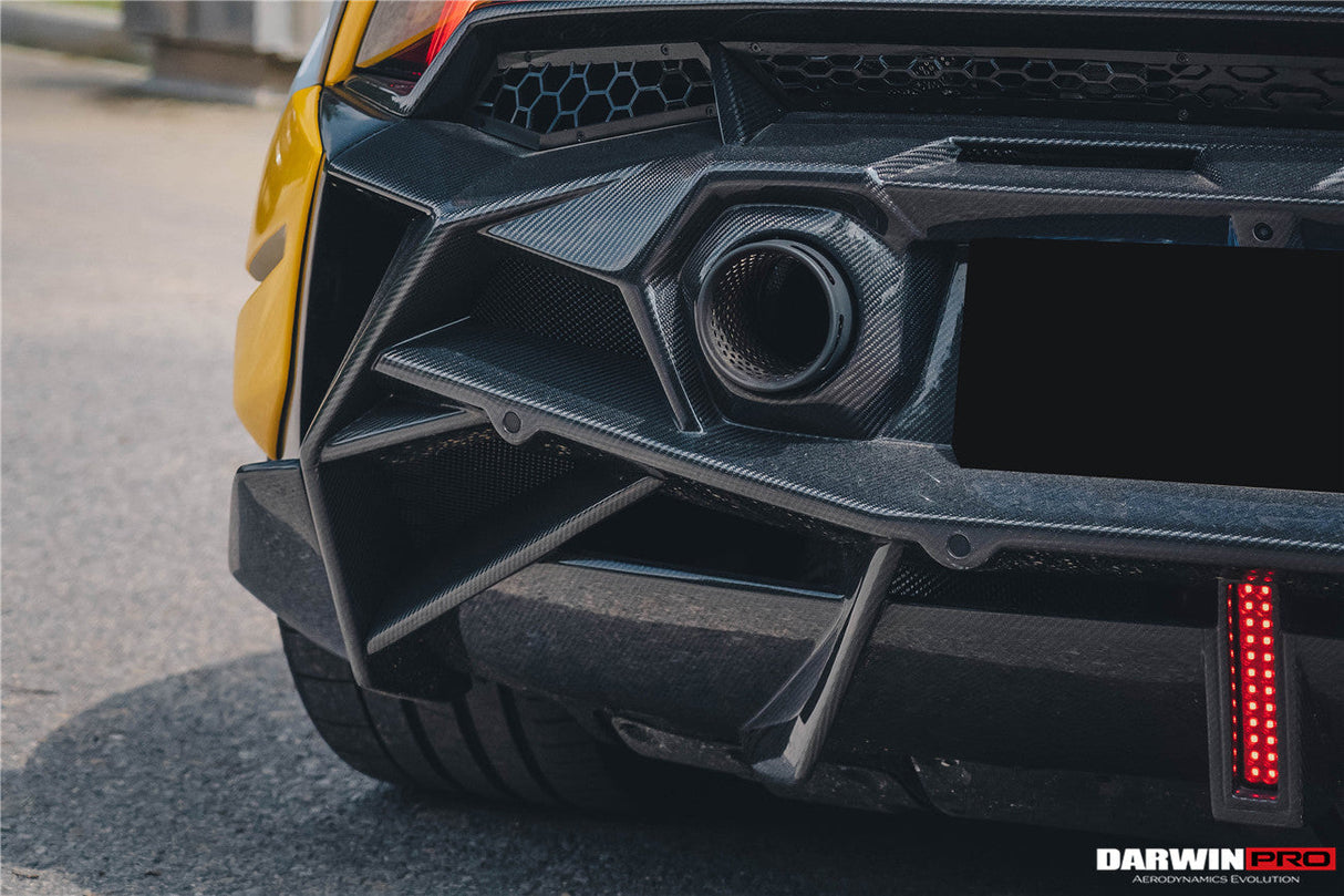 DarwinPRO 2019-2025 Lamborghini Huracan EVO & Tecnica BKSSII Style Rear Bumper