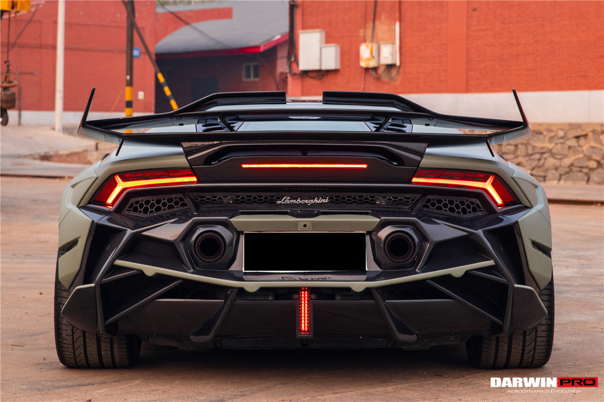 DarwinPRO 2015-2019 Lamborghini Huracan LP610 & LP580 BKSSII Style Rear Bumper