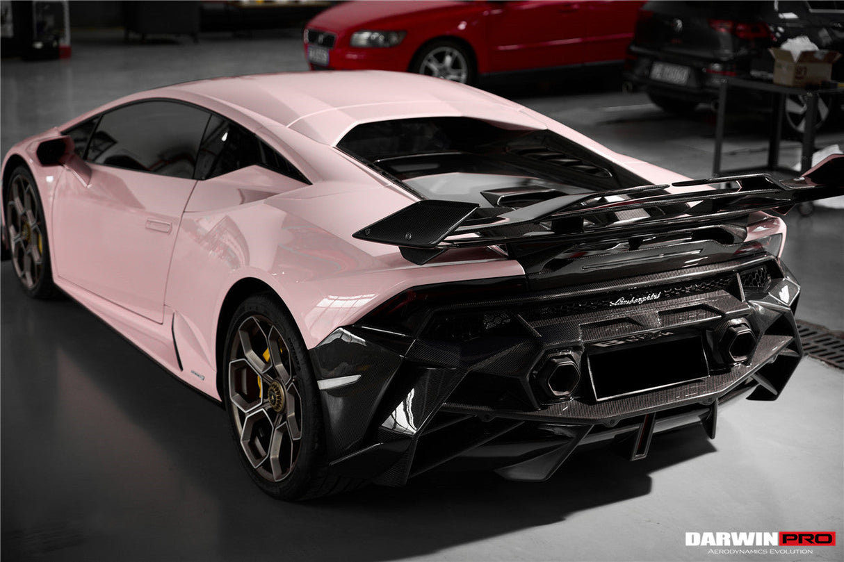 DarwinPRO 2019-2025 Lamborghini Huracan EVO & Tecnica BKSSII Style Rear Bumper