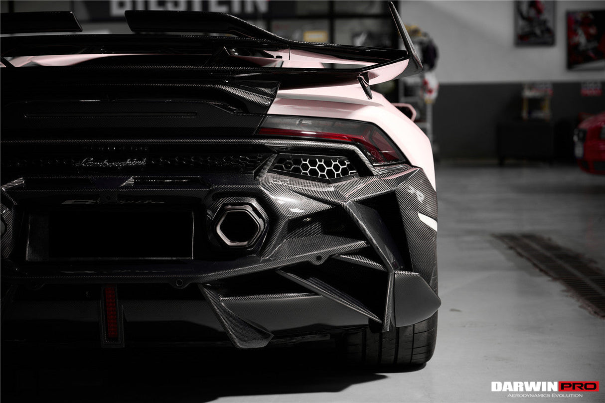 DarwinPRO 2019-2025 Lamborghini Huracan EVO & Tecnica BKSSII Style Rear Bumper