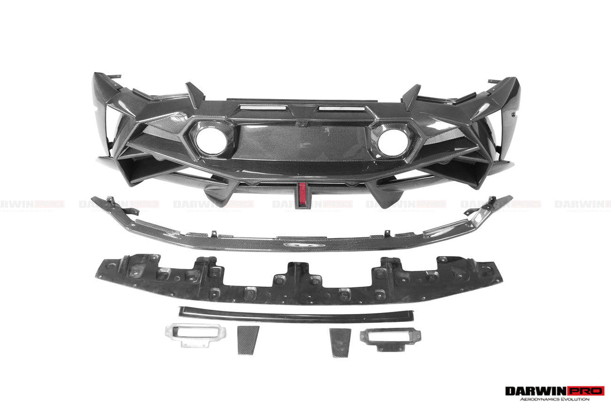 DarwinPRO 2019-2025 Lamborghini Huracan EVO & Tecnica BKSSII Style Rear Bumper