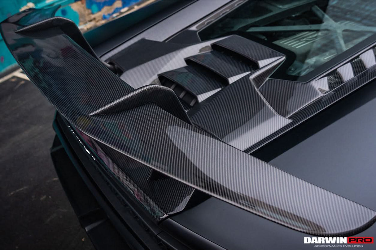 2015-2025 Lamborghini Huracan LP610 | LP580 | EVO | Tecnica Performante Style Carbon Fiber Spoiler Wing With Base