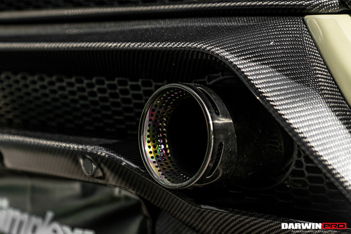 2015-2019 Lamborghini Huracan LP610 & LP580 Performante Style Partial Carbon Fiber Aero - Full Kit