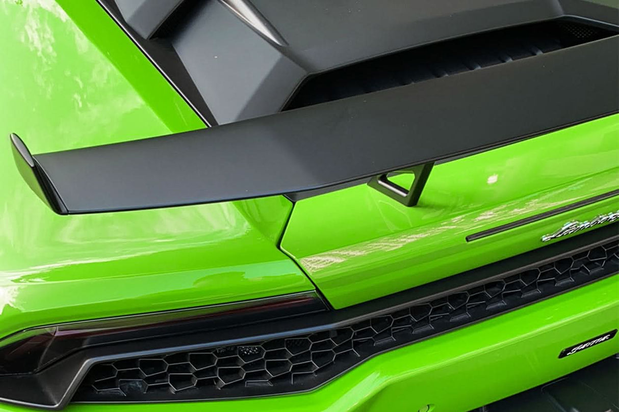 2015-2025 Lamborghini Huracan LP610 & LP580 & EVO & Tecnica AO Style Carbon Fiber Trunk Spoiler Wing