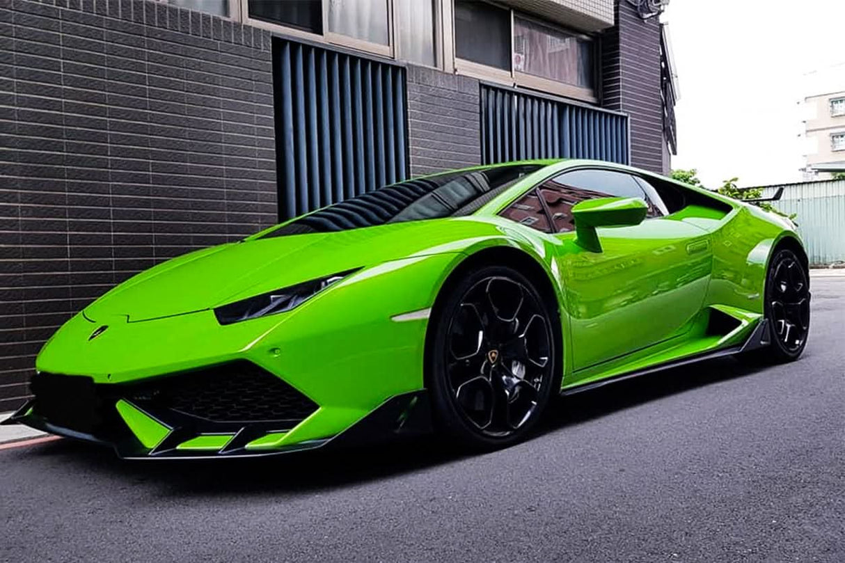 2015-2020 Lamborghini Huracan LP610 AO Style Carbon Fiber Front Lip