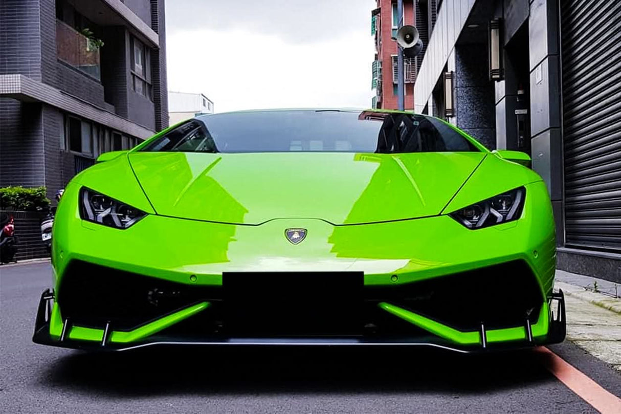 2015-2020 Lamborghini Huracan LP610 AO Style Carbon Fiber Front Lip