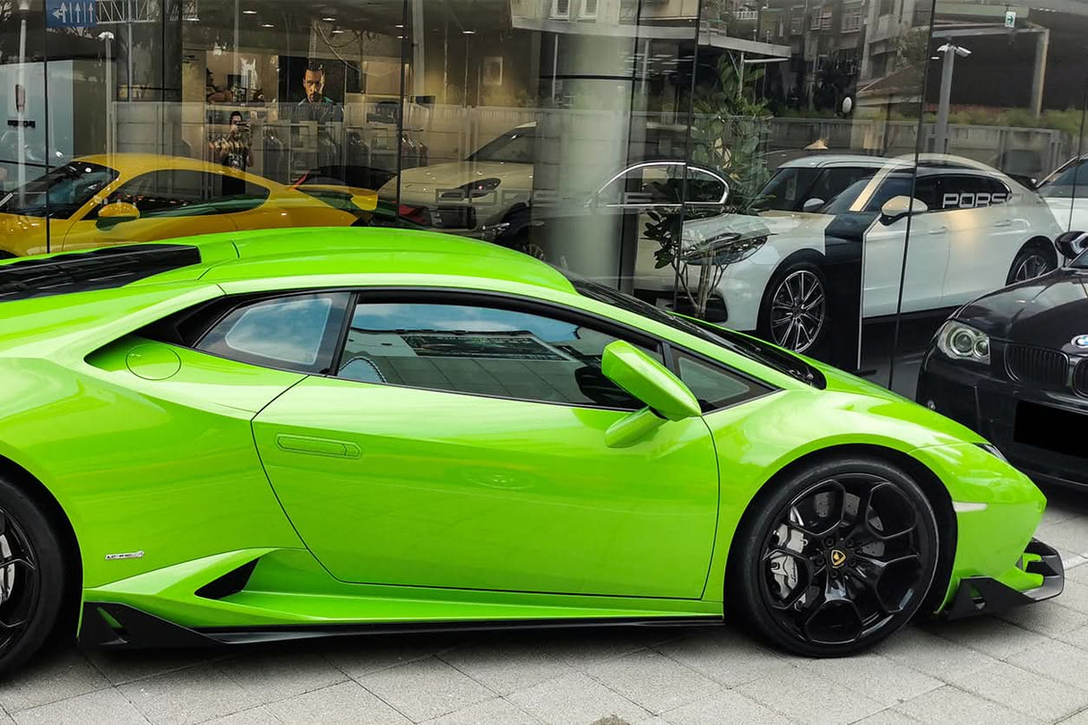 2015-2019 Lamborghini Huracan LP610&LP580 AO Style Carbon Fiber Side Skirts Under Board