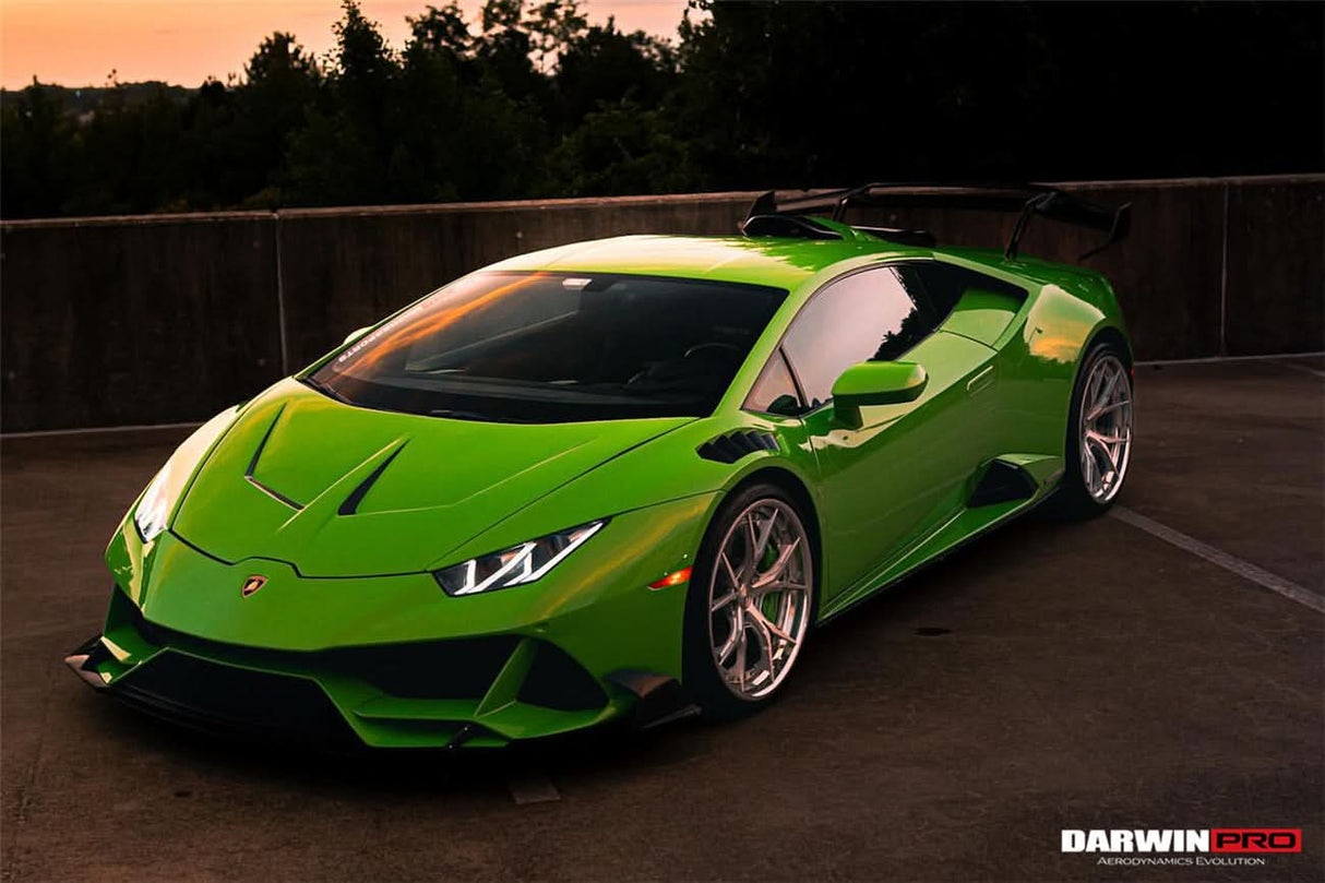DarwinPRO 2019-2023 Lamborghini Huracan EVO 4WD ONLY BKSS Style Carbon Front Lip