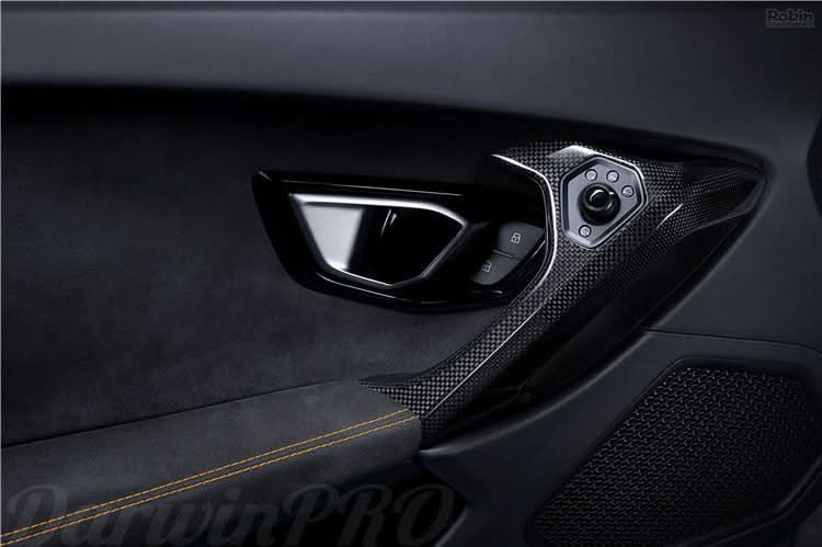 DarwinPRO 2015-2023 Lamborghini Huracan LP610 & LP580 & EVO Autoclave Carbon Fiber Door Handle