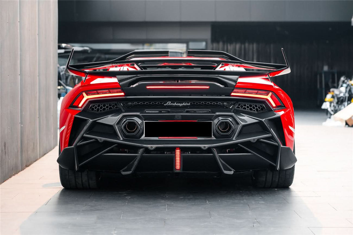 DarwinPRO 2019-2025 Lamborghini Huracan EVO & Tecnica BKSSII Style Rear Bumper