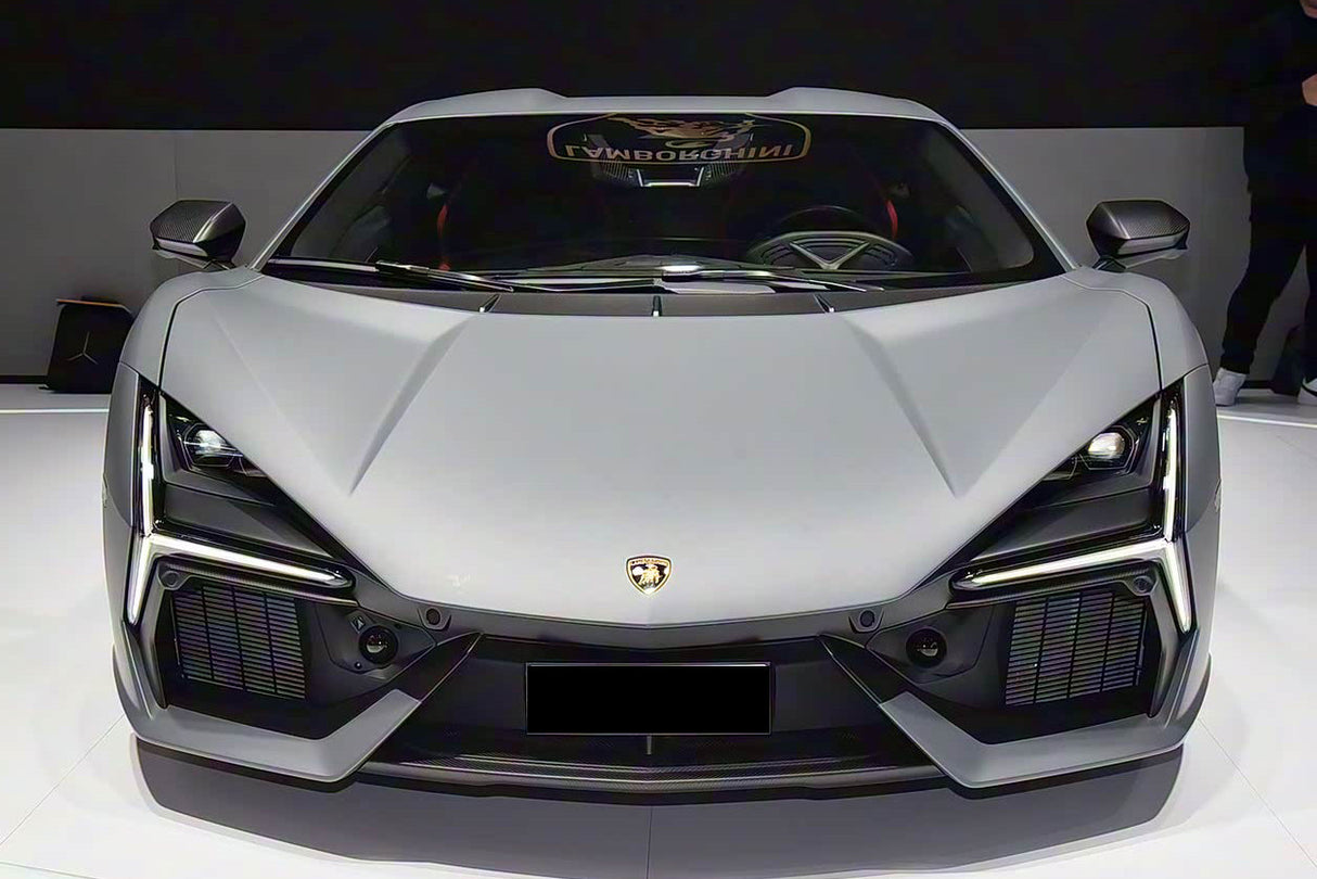 2023-UP Lamborghini Revuelto OE Style Autoclave Carbon Fiber Front Hood Trims